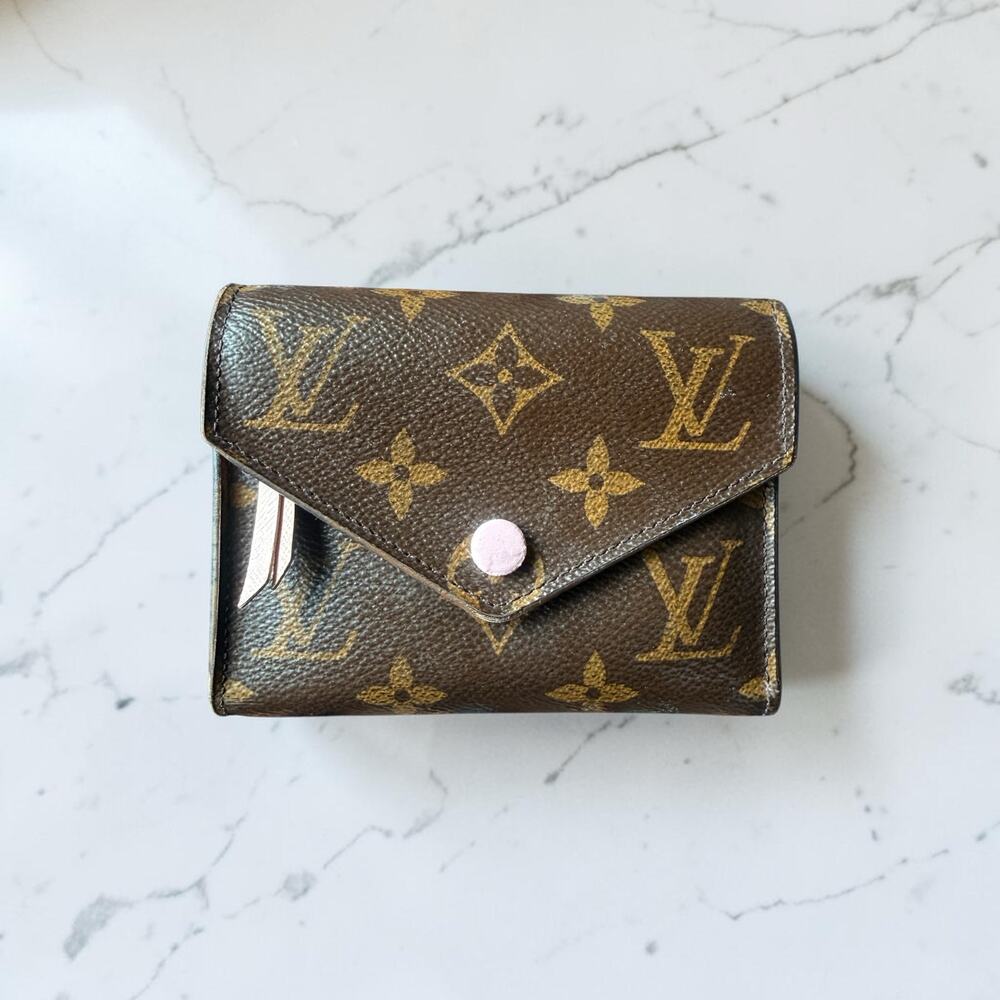 Louis Vuitton Victorine Wallet Monogram Rose Ballerine